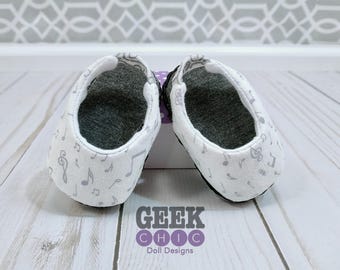Dance to the Beat Music Shoes - fits 18" dolls