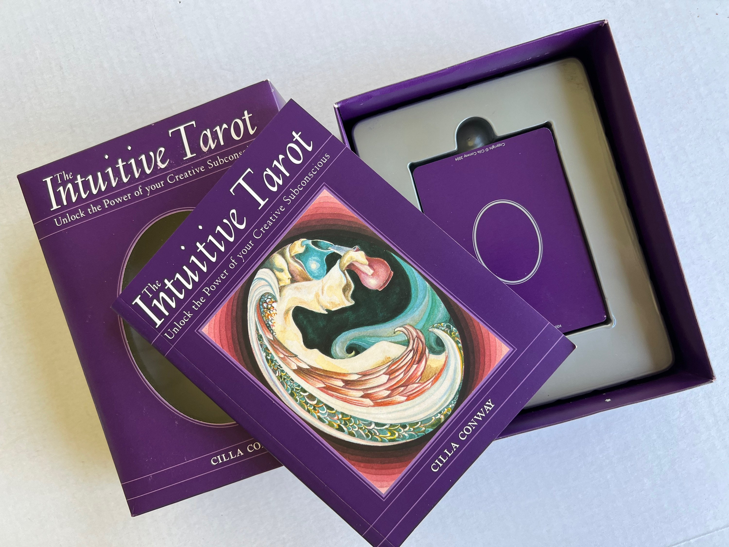 Mere end noget andet Onset navn The Intuitive Tarot by Cilla Conway Tarot Deck & Book Set - Etsy