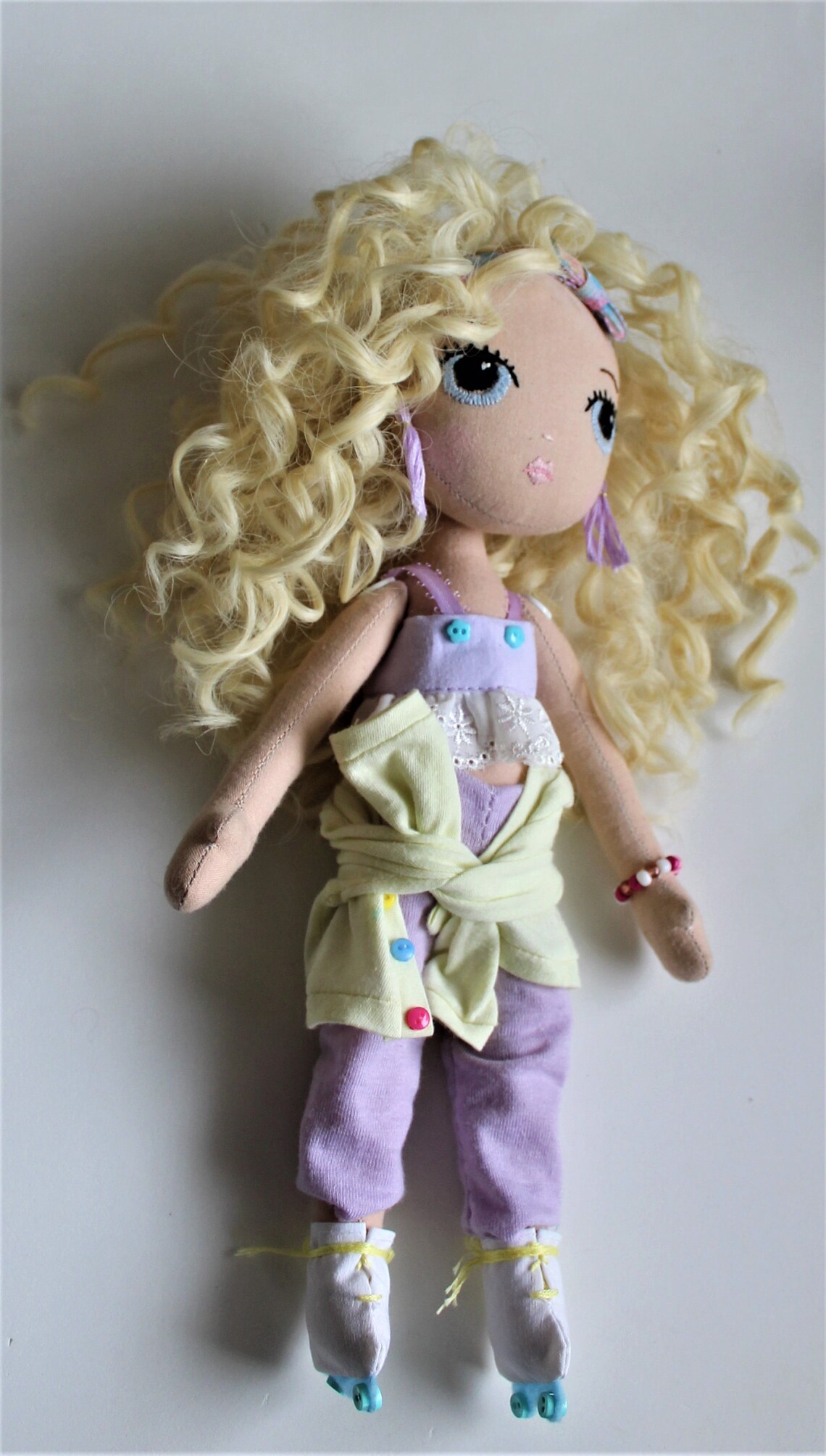 Poup?�e douce avec le cheveu de poup?�e - Etsy France