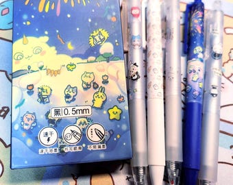 Kawaii Gel Pen Set: Nanci Tea Time Blind Box, Japanese Stationery