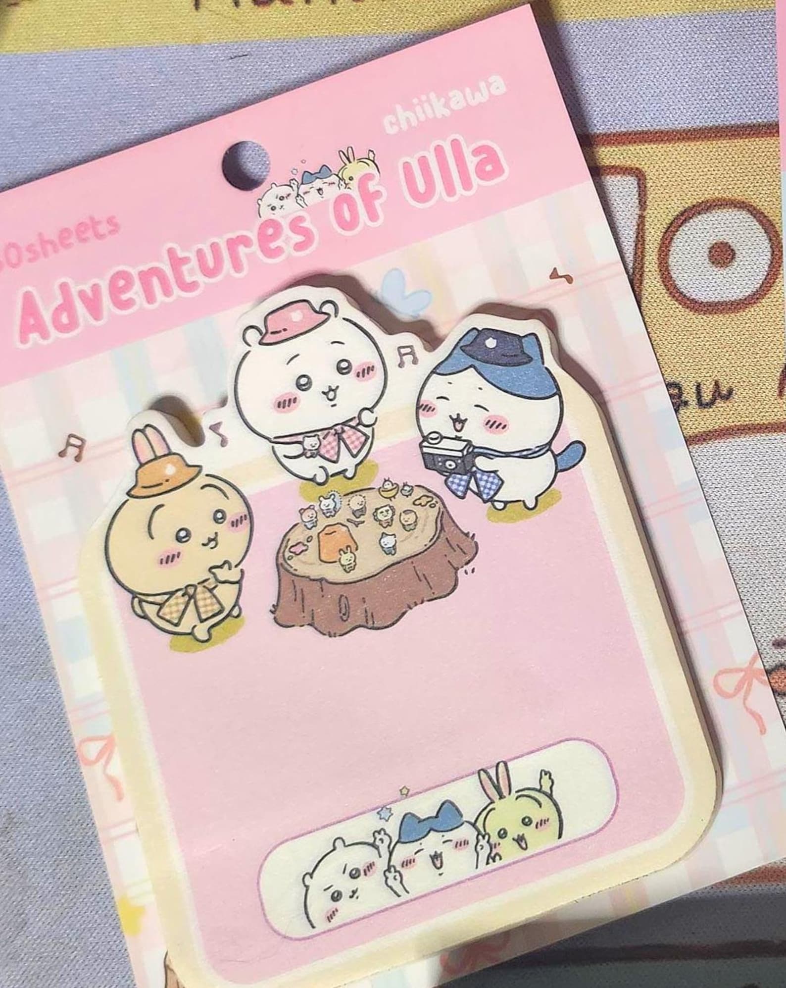 Chiikawa Sticky Notes: Kawaii Memo Pads for Office - 30 Sheets - Etsy
