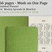Weekly Planner, Kiwi, Traveller's Notebook 12 Colours, Fountain Pen ...
