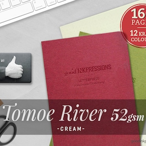 160 Pages Tomoe River Cream Midori Inserts Notebooks and Planners Scrapbooking Fountain Pen A5 Regulr Midori B6 image 1