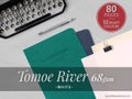 80 pages- 68gsm Tomoe River White, Scrapbooking Fountain Pen - Watercolor product logo