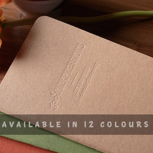 Carta color crema SPLENDORGEL, adatta alle penne stilografiche. Ideale per l'uso con penne stilografiche, journaling e scrapbooking.