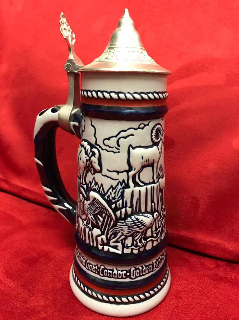 Avon Beer Stein 1976 449617 Etsy