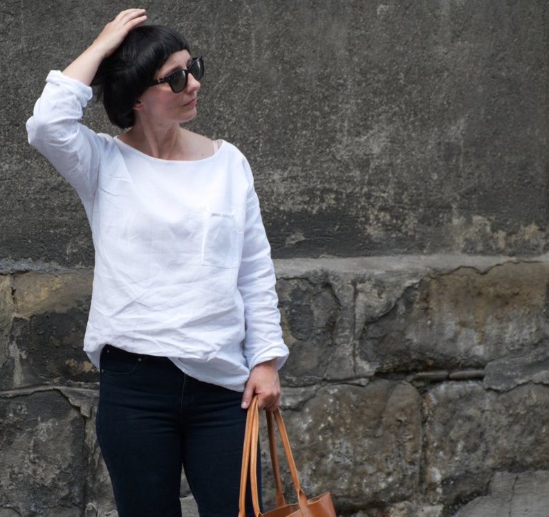 linen blouse KOKURO