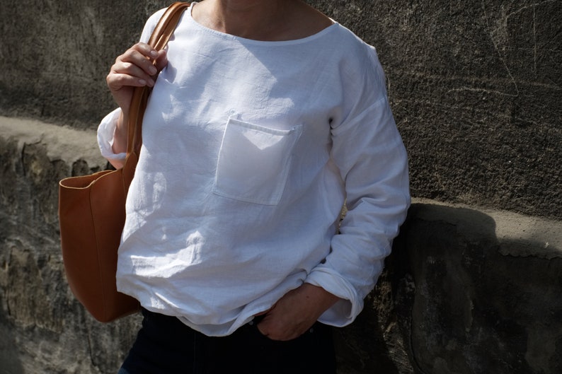 linen blouse KOKURO