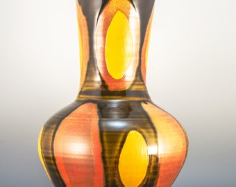 Colorful Mid-Century Design Handmade Flower Vase