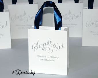 Navy Blue and Silver Wedding Favors - Etsy