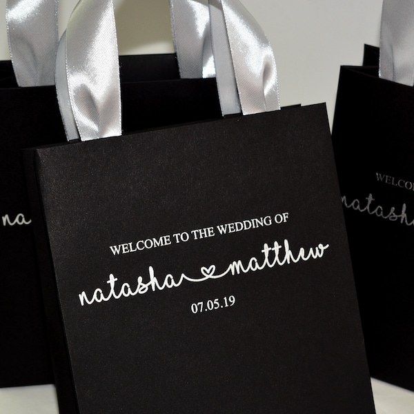 Wedding Hotel Welcome Bags Etsy