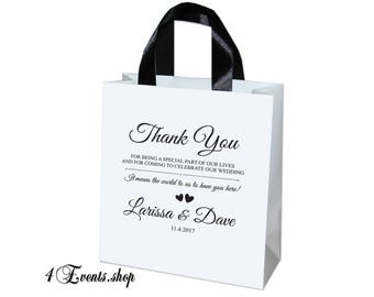 Fzyisw Set 2 Sacchetti Regalo Di Nozze In Carta Con Manico E Carta Veline – Colore Rosa – Confezione Regalo Per Sposi E Invitati