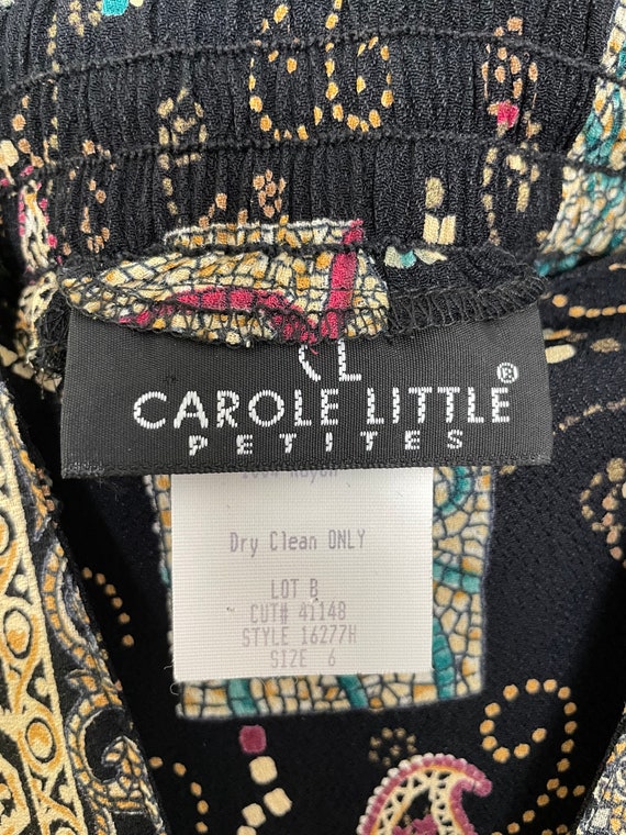 Vintage Carole Little Petites Matching Top and Sk… - image 7