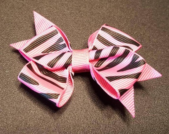 Medium Boutique Hair Bow 3 Etsy