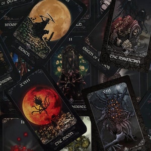 Bloodborne inspired Tarot Complete Deck-78 cards