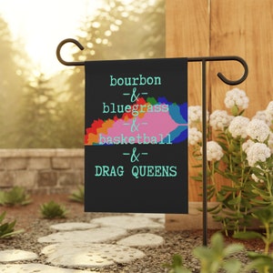 Kentucky Pride Yard Flagge Banner Liebe LGBTQIA + Fortschritt Rechte