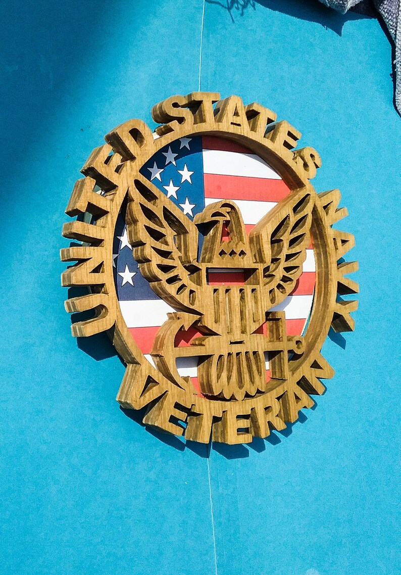 Navy Military Decor Navy Navy Home Decor Military Wall Etsy