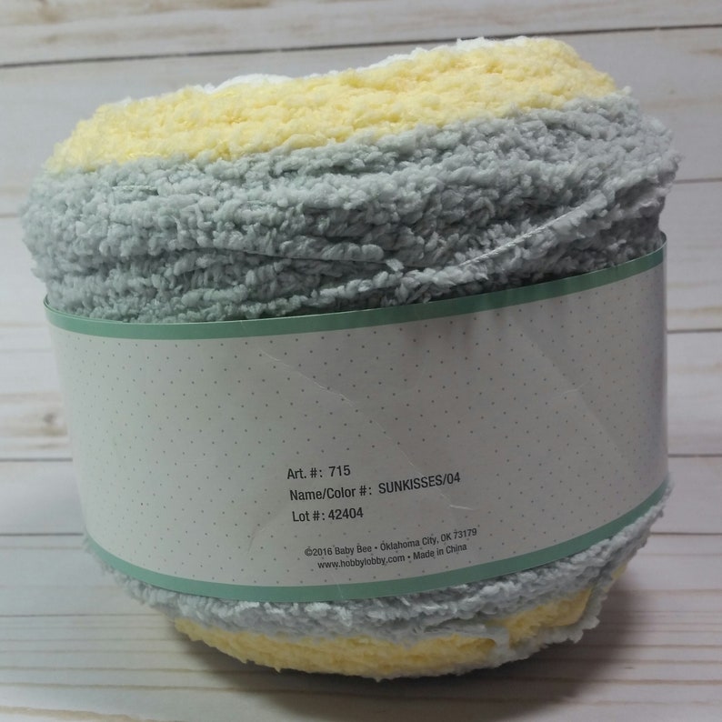 Baby Bee Cozy Cutesy Sunkisses Yarn / Lot 42404 / Yarn Destash Etsy