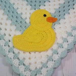 Yellow duck blanket sale