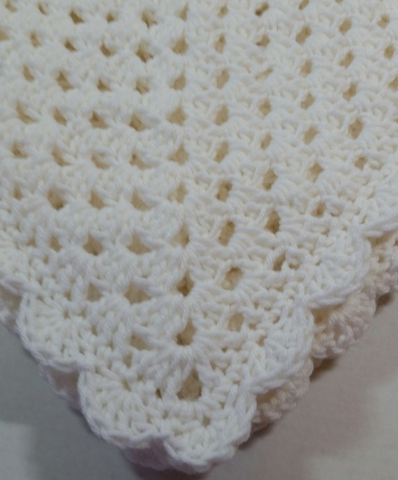 unisex crochet baby blanket