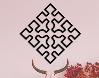 Viking Knot Metal Wall Art, Tree of Life Metal Wall Art, Metal Wall Sign, Metal Wall Hangings, Great World Tree Vikings Decor, Norse Symbol