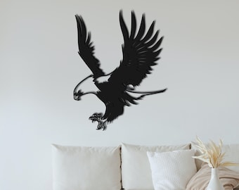Wall Art metalen adelaar, kunst adelaar, kunst aan de muur metalen, muur kunst adelaar, muur decor adelaar, metalen muur decor, teken metalen adelaar, decor adelaar, muur opknoping adelaar