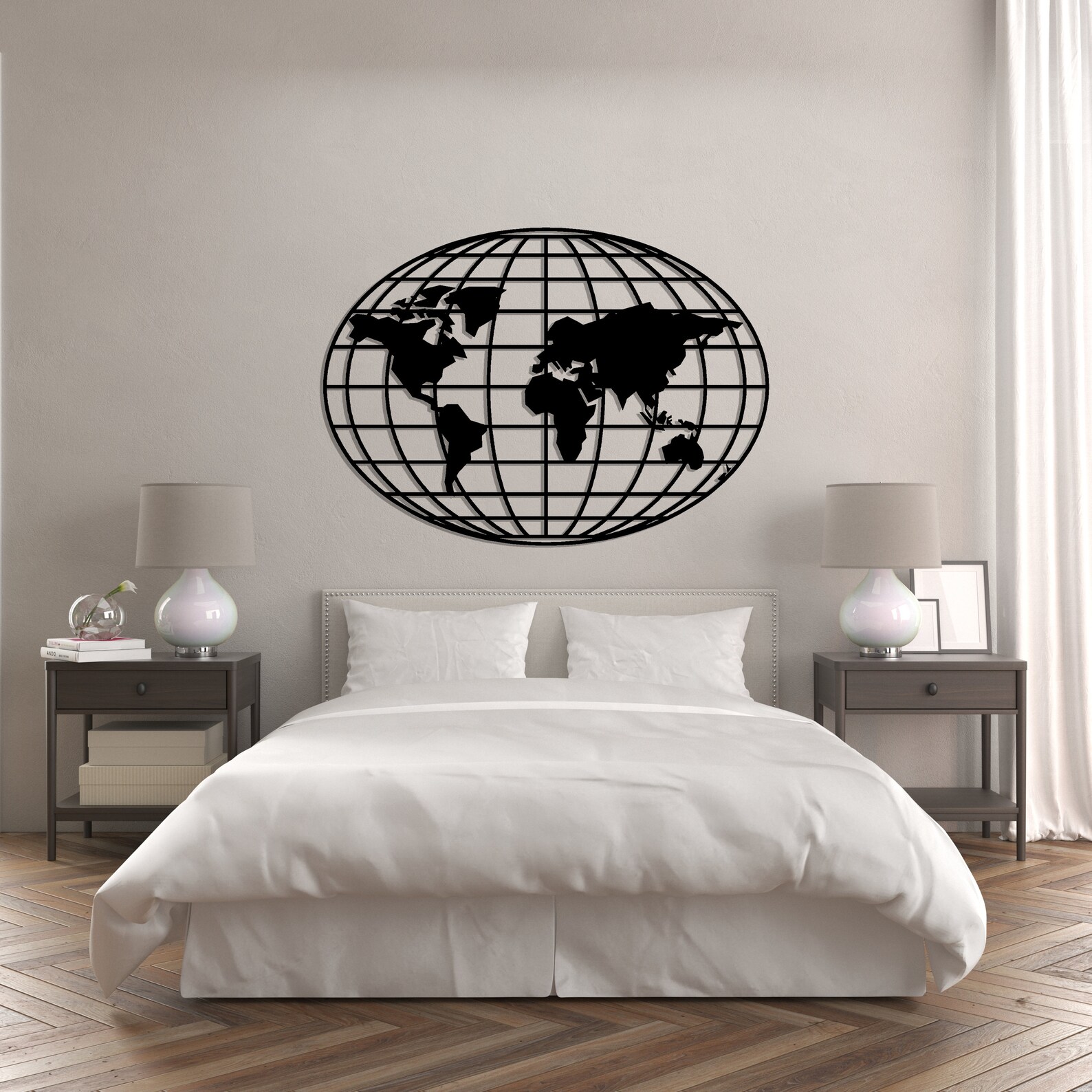 Metal World Map Metal Wall Art Map Wall Art Metal Wall Etsy Canada