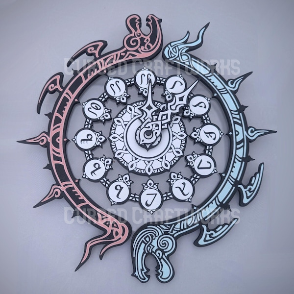 Final Fantasy XIV DSR Dragonsong's Reprise Clock