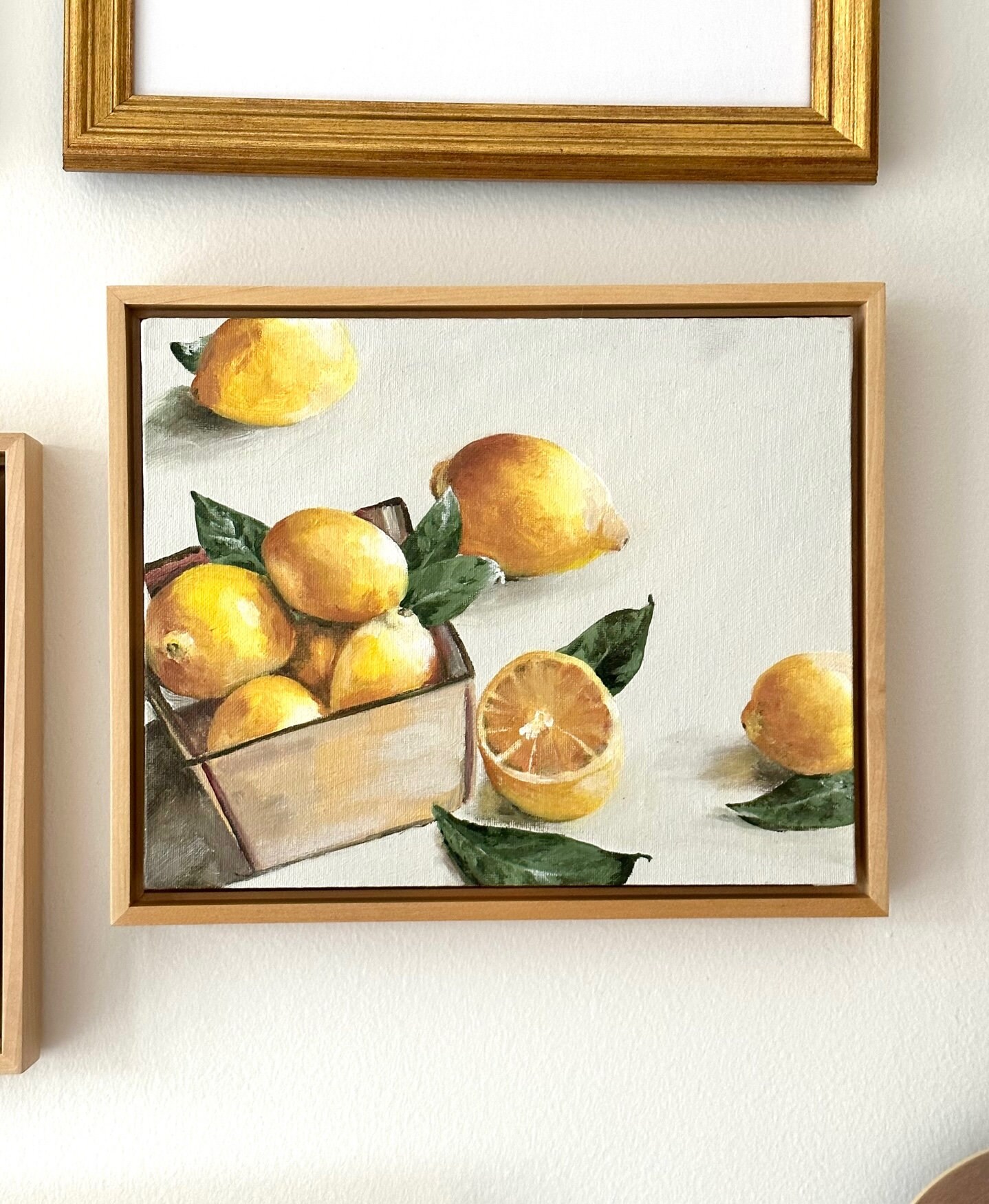 Fruit Study Painting series, Originals & Prints – Apples, Mandarins, Lemons, Watermelon