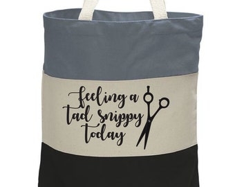 Hairstylist Tote Bag Hairdresser Gift Hairstylist Tote Etsy