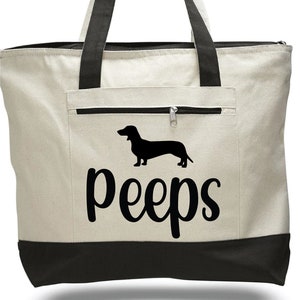 Dachshund Tote Bag, Dog Tote, Dog Tote Bag, Dachshund, Canvas Bag, Dog Bag, Dog Owner Gifts, Canvas Tote Bag, Tote Bag, Dachshund Bag, Tote