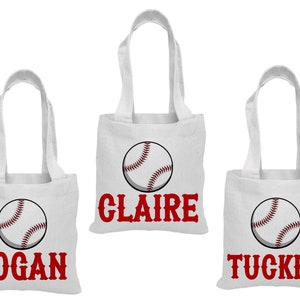 3 Baseball Festlichkeit Taschen, Baseball Gastgeschenk Taschen, Baseball, Gastgeschenk Taschen, Baseball Party Dekor, Festlichkeit Taschen, Baseball Party, Baseball Tasche