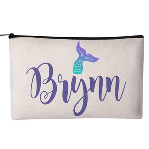 Meerjungfrau Kosmetiktasche, Make-up-Beutel, Kosmetiktasche, Tasche, Reißverschluss-Beutel, Meerjungfrau Make-up-Beutel, Kosmetiktasche, Tasche, Meerjungfrau Bleistift Beutel