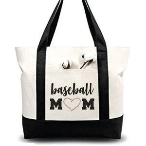 Baseball Mama Tote Bag, Baseball Mama Tasche, Baseball Mama Tasche, Baseball Tasche, Baseball Mama Tasche, Baseball Tote Bag, Baseball Tote, Baseball, Canvas Tote