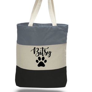 Bolso de juguete para perros, regalo de perro, tote de perro, perro, bolsa de perro, regalo para el dueño del perro, bolsa de juguete, tote de cachorro, bolsa de juguete de cachorro, bolsa de perro personalizada, bolsa personalizada