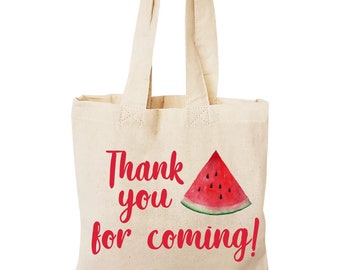 Watermelon Treat Bags, Watermelon Party, Watermelon Gift Bags, Watermelon Thank You Bags, Birthday Treat Bags, Watermelon Bags, Gift Bags