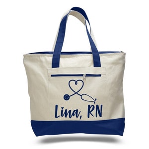 Custom Nurse Tote, Nurse Tote, Nurse Tote Bag, Personalized, Canvas Bag, Nurse Bag, Nurse Gifts, Canvas Tote Bag, Tote Bag, Custom, Nurse