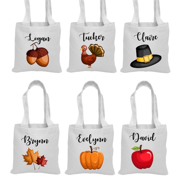 6 Thanksgiving Treat Bags, Party Favor Bags, Turkey Party Bags, Thanksgiving Bags, Turkey Treat Bag, Thanksgiving Party Favors, Thanksgiving