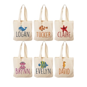 6 Unter Dem Meer Leckerli Beutel, Unter Dem Meer Party Taschen, Unter Dem Meer Leckerli Beutel, Unter Dem Meer Party, Geschenktüten, Goodie Bags