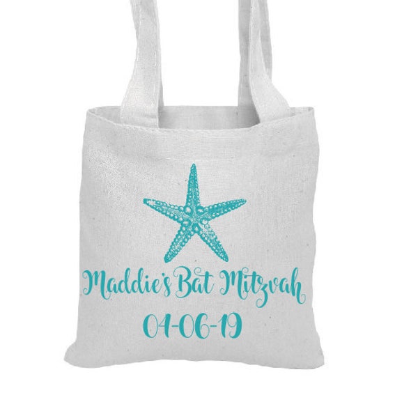 6 Bat Mitzvah Treat Bags, Bat Mitzvah, Bat Mitzvah Favor Bags, Bat Mitzvah Party Favors, Party Favor Bags, Treat Bags, Bat Mitzvah Party