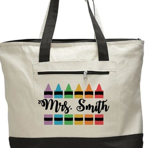 Custom Teacher Tote, Personalized Tote, Teacher Tote, Teacher Tote Bag, Personalized, Canvas Bag, Teacher Bag, Teacher Gifts, Canvas Tote