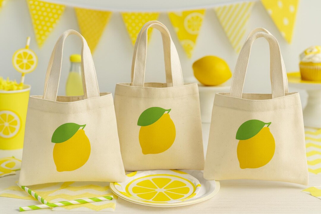 Lemon Party Favor Bags - Perfect for Lemon Themed Parties and Events ...