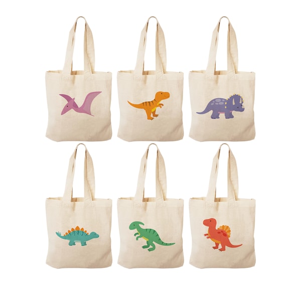 6 Dinosaur Treat Bags, Dinosaur Party Favor Bags, Dinosaur Party Favors, Dino Party Bags, Dinosaur Party Decor, Dinosaur Party, Boys Party