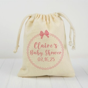 Baby Girl Baby Shower Treat Bags, Baby Shower Party Favor Bags, Baby Shower Goodie Bags, Baby Shower, Baby Shower Bags, Girl Baby Shower