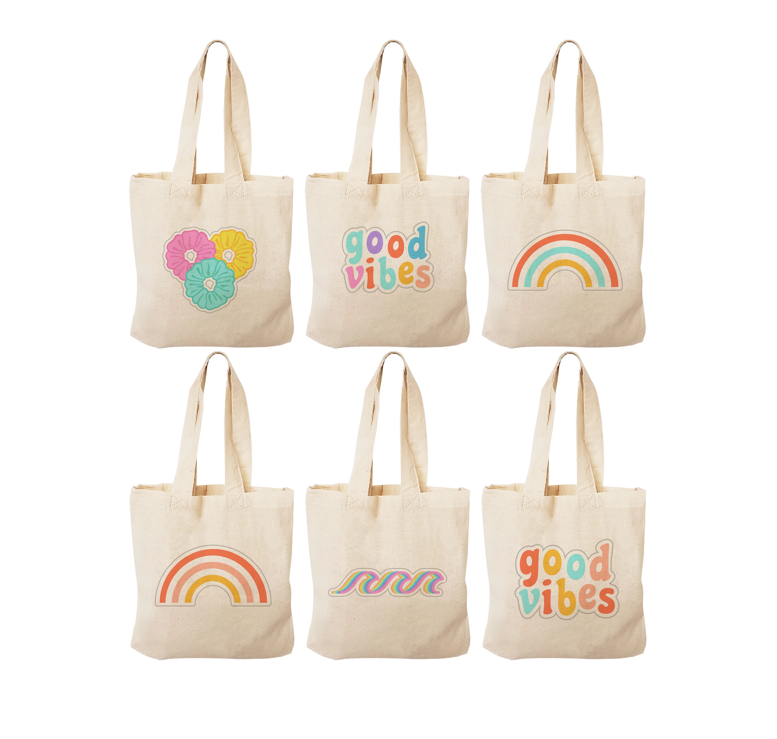 6 Teen Girl Birthday Party Bags Girls Treat Bags Girls Party Etsy