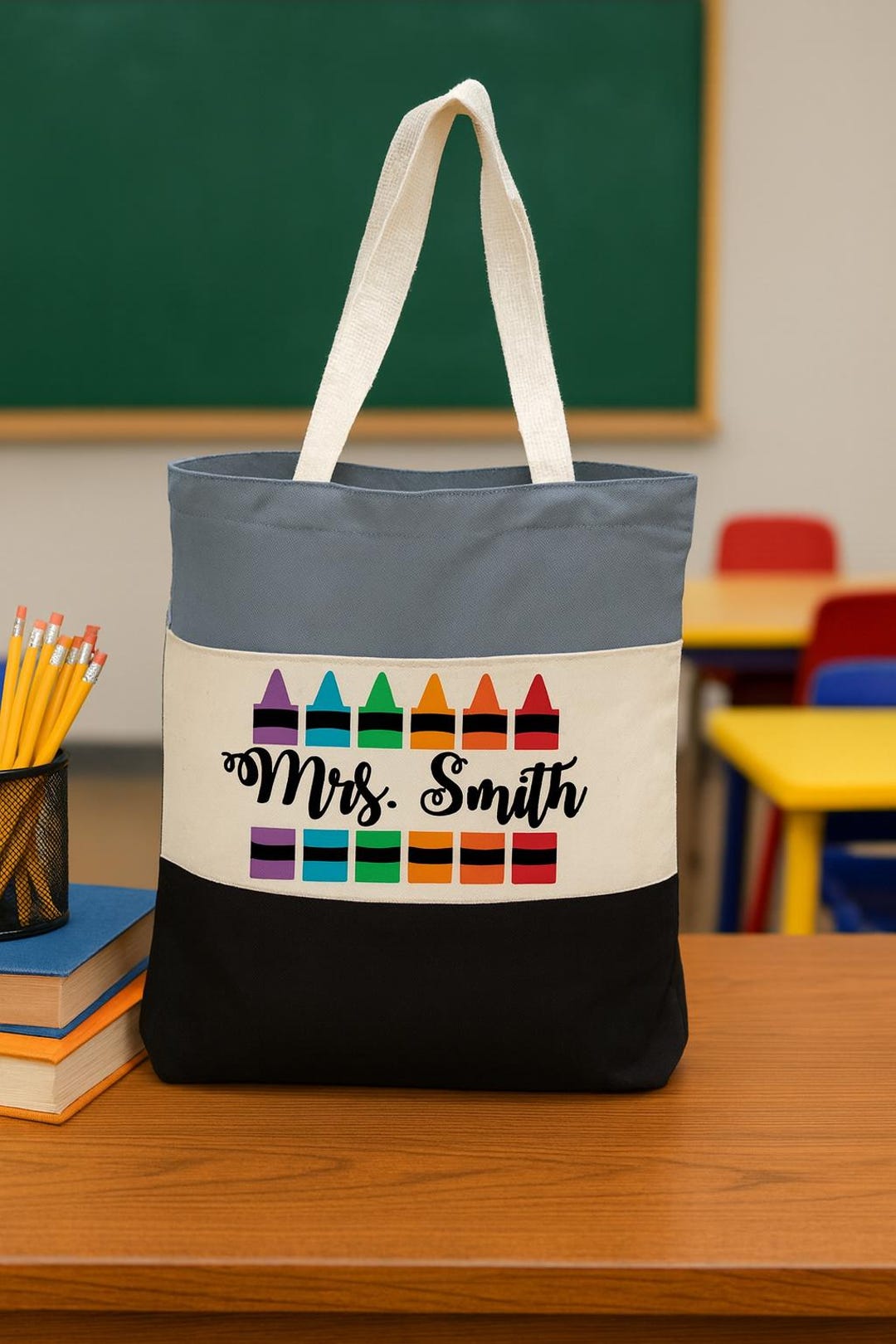 Teacher Gift - Personalized Teacher Tote Bag - Etsy