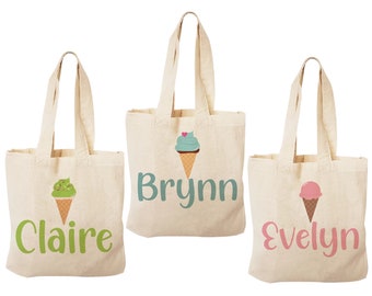 3 Ice Cream Treat Bags, Ice Cream Party Favor Bags, Ice Cream Party Favors, Ice Cream Party Bags, Ice Cream Party Decor, Ice Cream Party