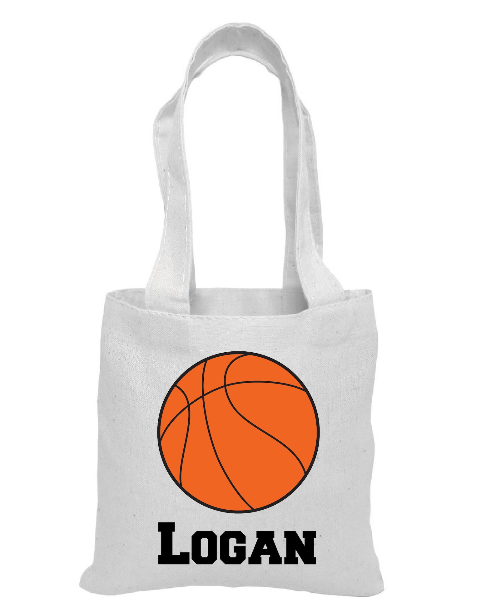 3 Basketball Treat Bags Basketball Party Favor Bags Etsy