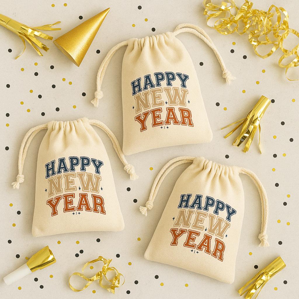 Happy New Year Party Favor Bags - Etsy Denmark
