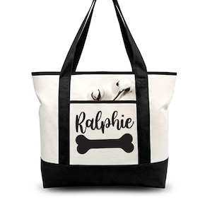 Dog Tote, Dog Tote Bag, Personalized, Canvas Bag, Custom Dog Bag, Dog Gifts, Canvas Tote Bag, Tote Bag, Custom, Dog Bag, Dog, Bag, Tote